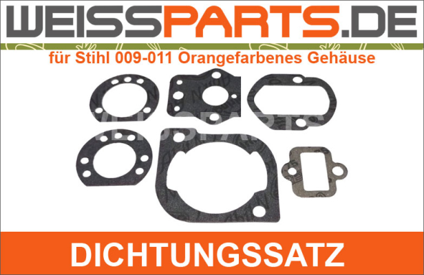 Dichtungssatz Set 1 für Kettensäge Stihl 009, 010, 011 von WEISSPARTS - Dichtungssatz Set 1 für Stihl 009, 010, 011 - Jetzt kaufen bei WEISSPARTS