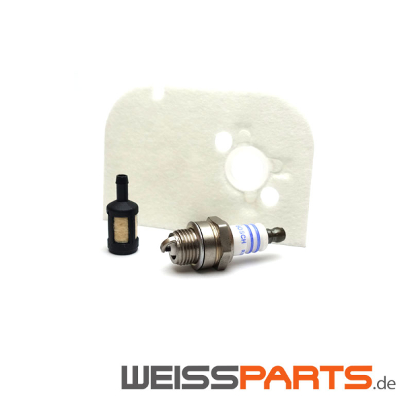 Das ProPerformance Kit 1 für Stihl Motorsägen 009, 010, 011 und 012 umfasst Luftfilter, Zündkerze und Kraftstofffilter. Einbau gemäß Handbuch und Ersatzteilliste. Jetzt ProPerformance Kit bei WEISSPARTS bestellen!