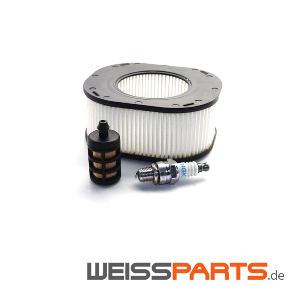 Das ProPerformance Kit 10 für Stihl Motorsäge MS500i /MS 500 i umfasst Luftfilter, Zündkerze und Kraftstofffilter. Einbau gemäß Handbuch und Ersatzteilliste. Jetzt ProPerformance Kit 10 passend Stihl MS500i Kettensäge bei WEISSPARTS bestellen!